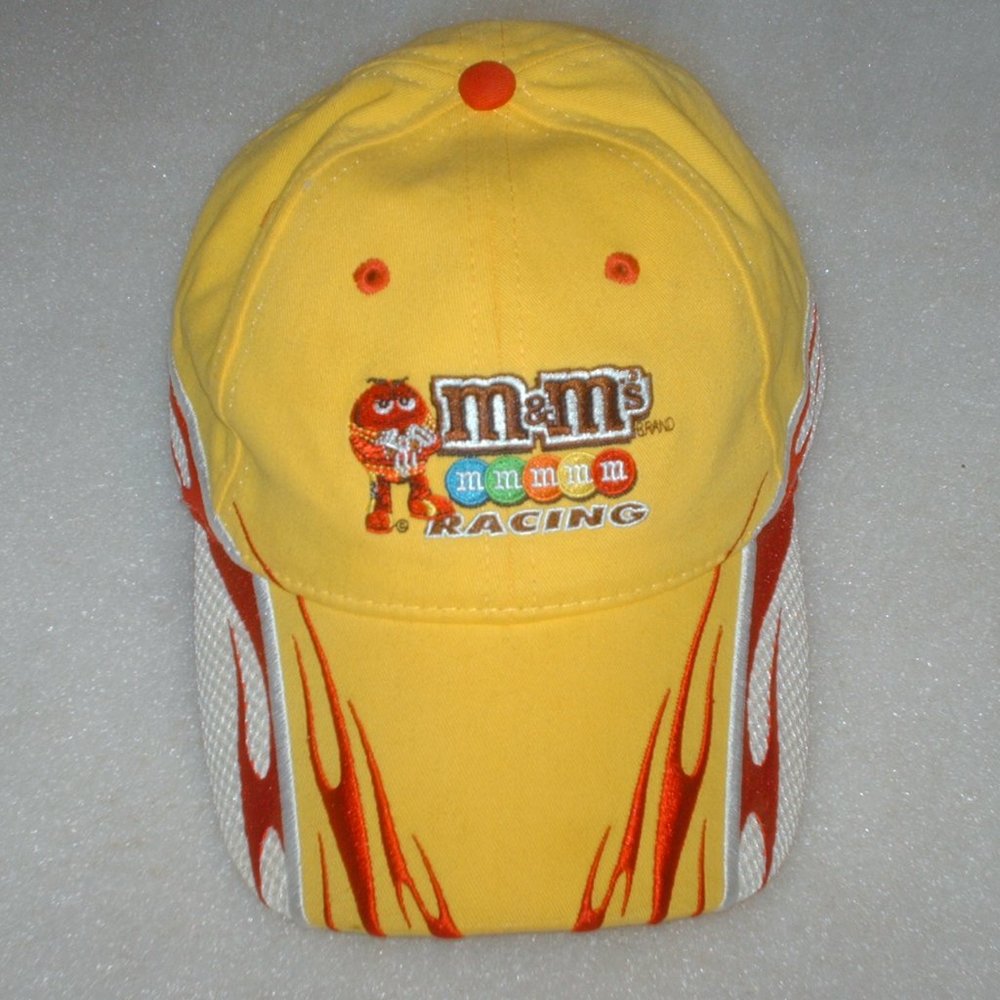M&Ms NASCAR Racing #18 hat - Picture 4 of 7